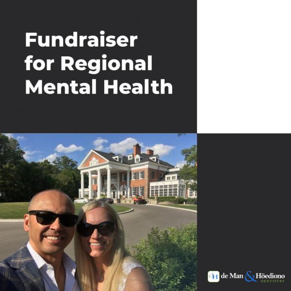 Fundraiser for Regional Mental Health Kitchener Dentist de Man